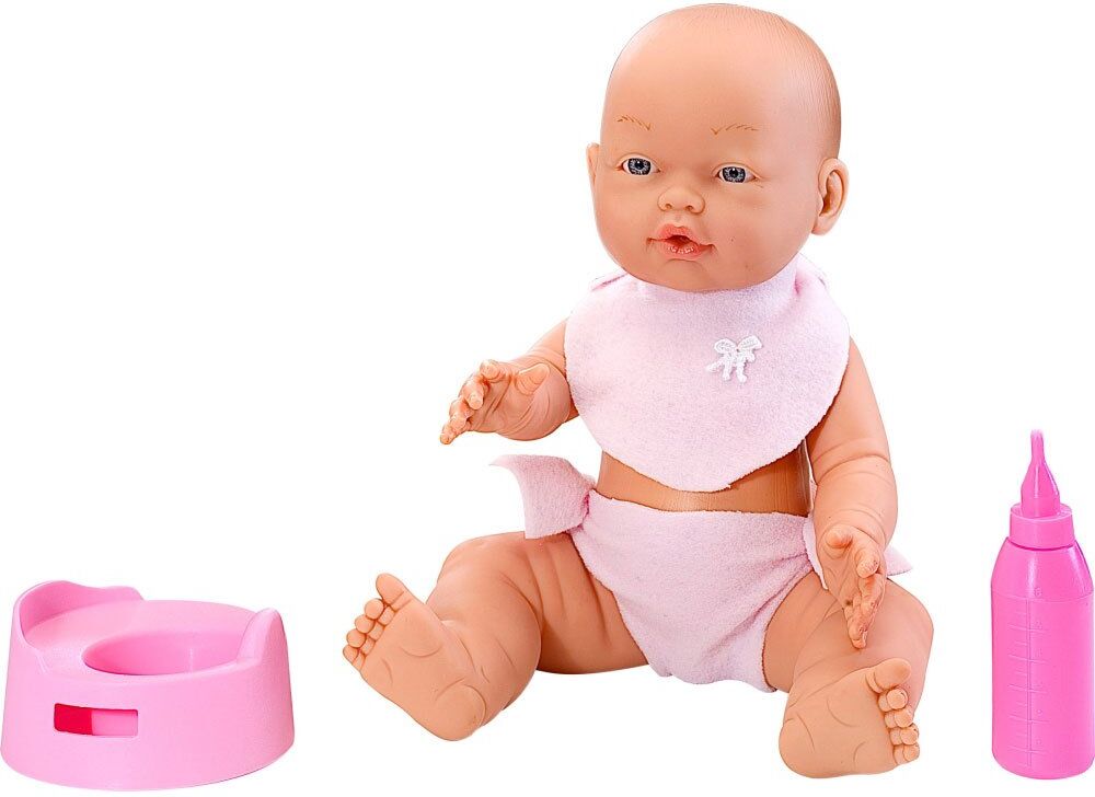 Rosa Toys Baby Doll 3 Cm With Urinal Rosa