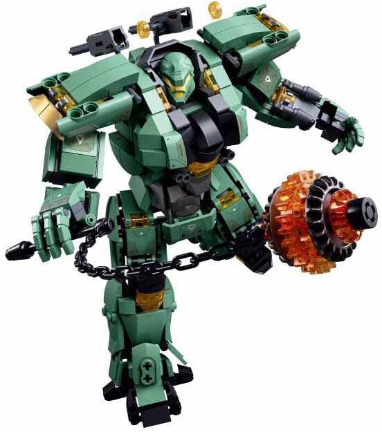 Sluban Builder Robot Pr Mecha 52 Pieces Construction Game Verde