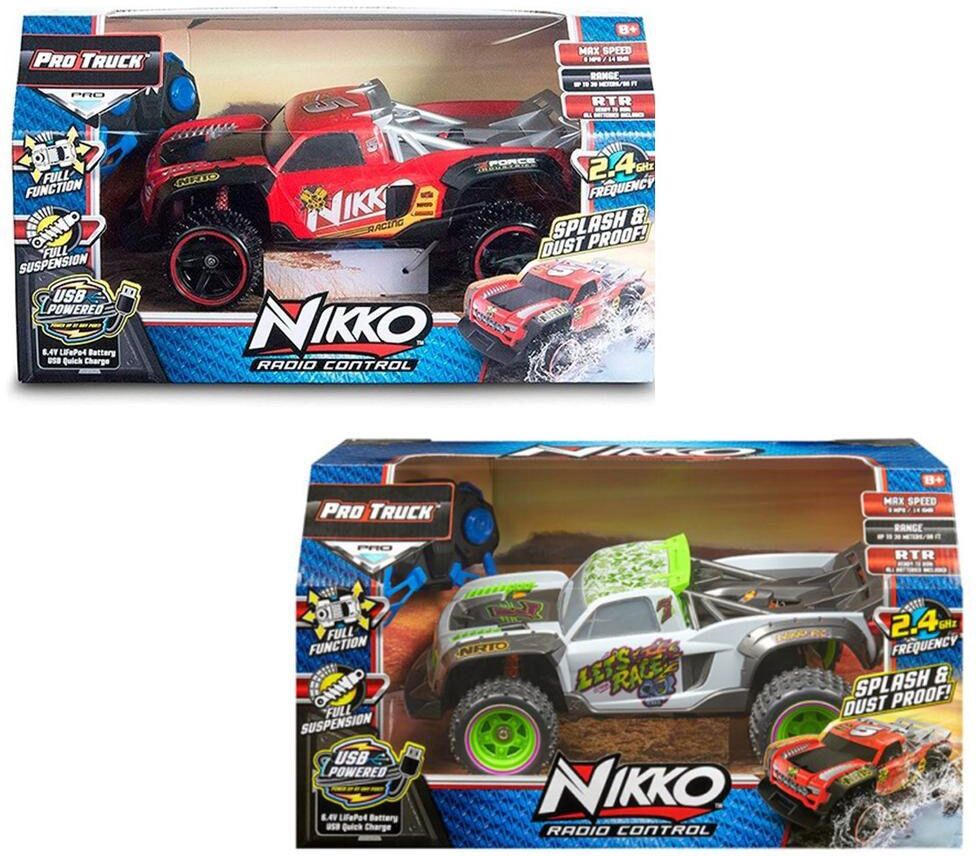 Bandai Nikko Radio Control Pro Truck Remote Control Car Multicolor