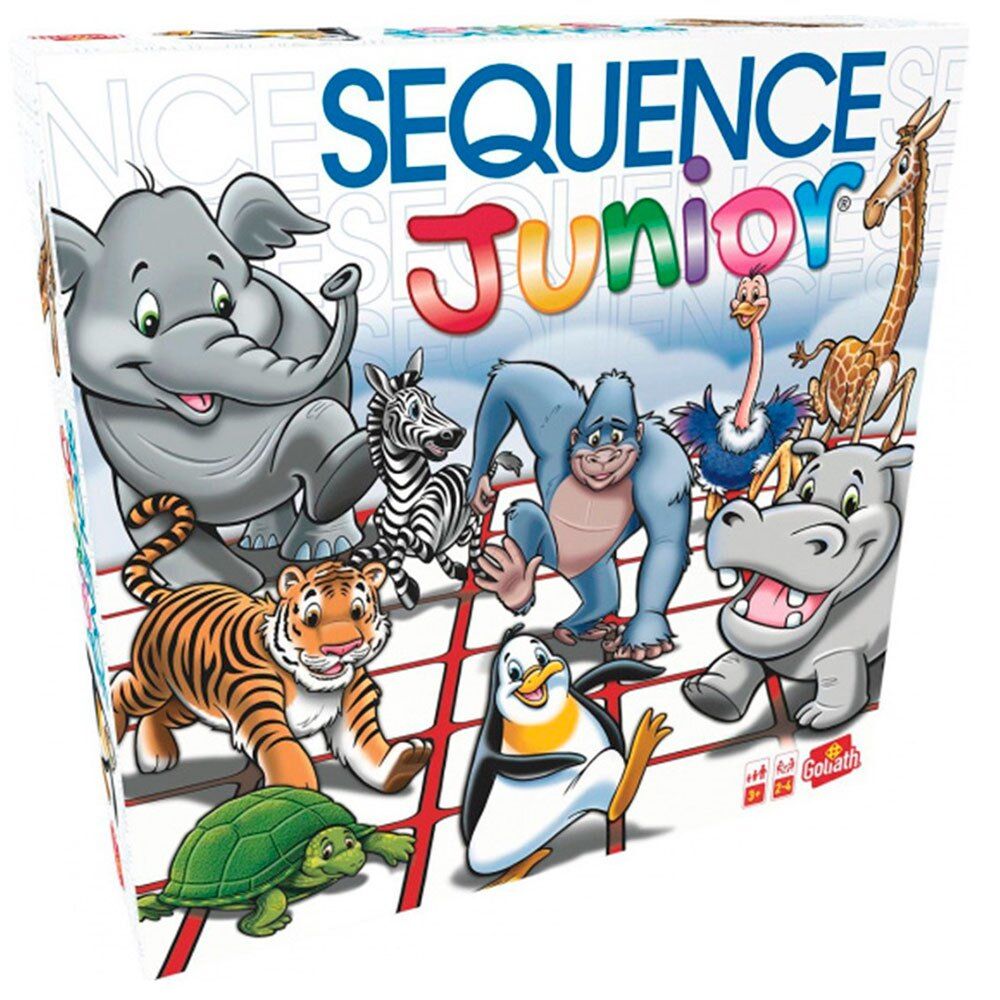 Goliath Bv Sequence Junior Spanish Board Game Multicolor