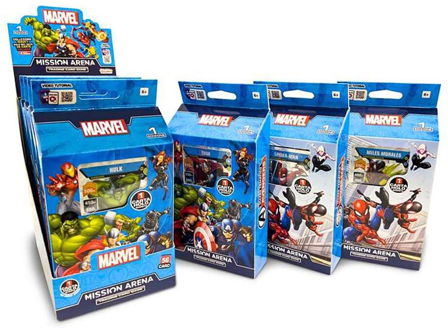 Cicaboom Marvel Training Starter Deck Card Game Trasparente