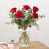 Interflora Cinque rose rosse