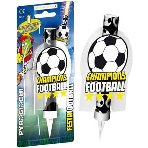 Candela Fontana Pirotecnica Per Torte Pyrogiochi Champions Football