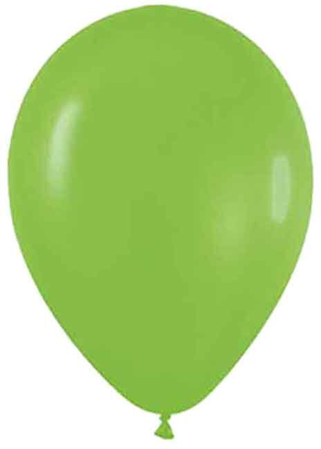 Rocca Fun Factory 100 Palloncini Lattice Verdi Mela Medi 13&#039;&#039; 33 Cm