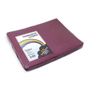 Astor 200 Tovagliette Americane Da Tavola Usa E Getta 30x40cm Bordeaux