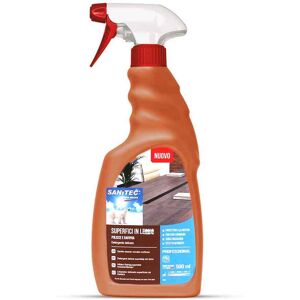 Superfici In Legno Spray Detergente Delicato Pulente E Ravvivante Sanitec 500 Ml