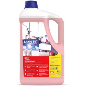 Dekal Detergente Disincrostante Acido Sanitec Tutte Le Durezze Dell'Acqua 5 L