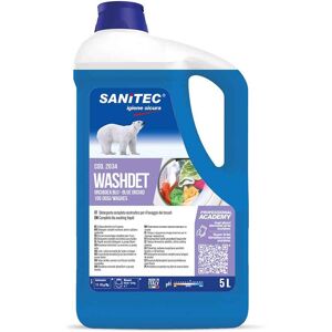 Washdet Orchidea Blu Detergente Enzimatico Per Lavatrice Sanitec 5 L