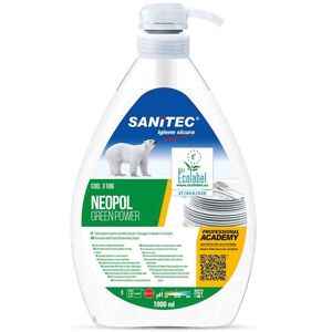 Neopol Green Power Sapone Ecologico Per Piatti Sanitec 1 L