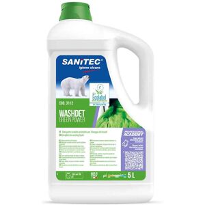 Green Power Washdet Detergente Concentrato Per Lavatrice Sanitec 5 L