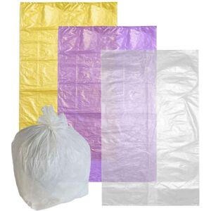 Bio Extrusion 20 Sacchetti Immondizia In Plastica Hdpe 55 X 65 Cm