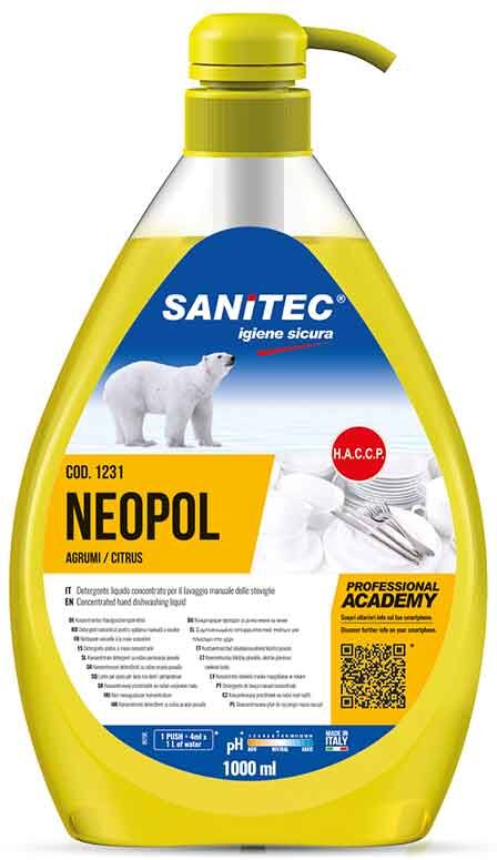 neopol agrumi sapone per piatti sanitec 1 l