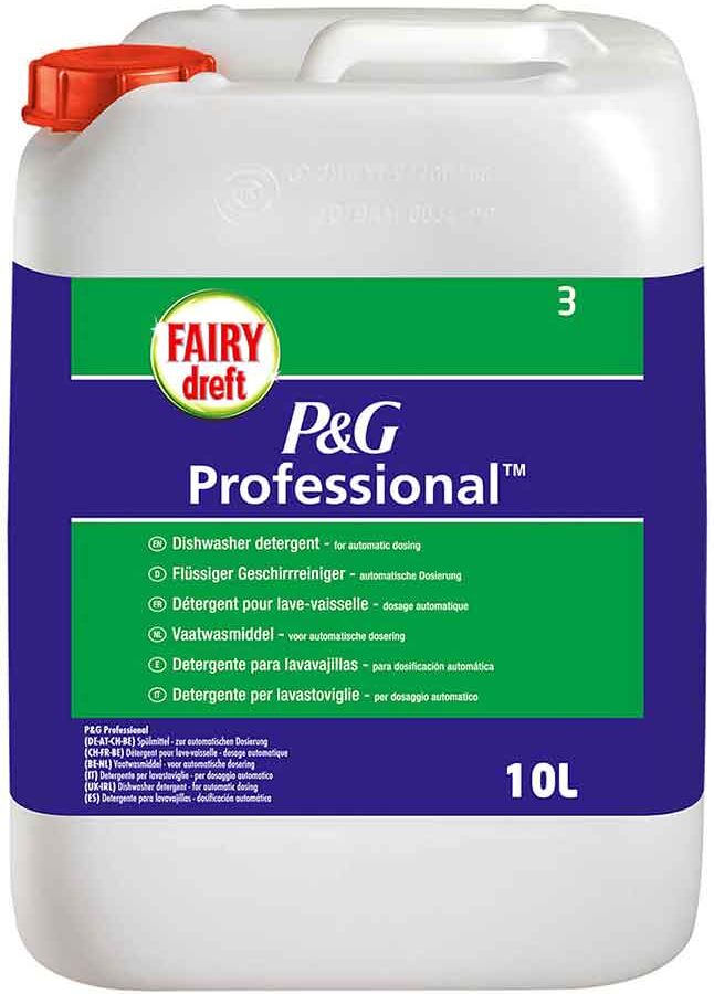 Fairy Professional Detergente Lavapiatti Automatiche E Lavabicchieri 10 L