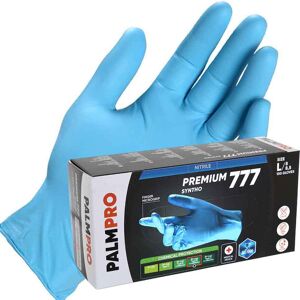 100 Guanti Nitrile Azzurro Icoguanti Palmpro Premium 777 Syntho