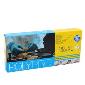 100 Guanti Monouso Per Alimenti In Tpe Icoguanti Poly Pro Xl