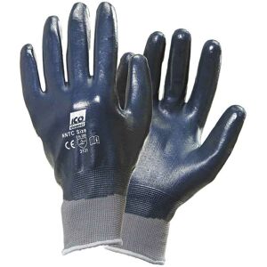 1 Paio Guanti Da Lavoro Riutilizzabili In Nylon Icoguanti Nylon Nt 4/4 L 8