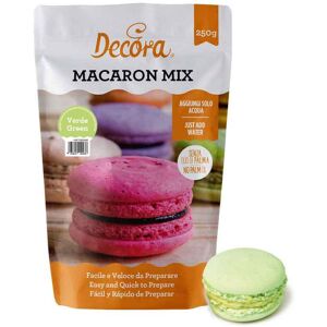 Preparato Macarons In Polvere Verde 250 G Decora