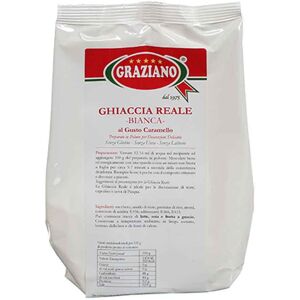 Graziano Ghiaccia Reale Bianca Preparato In Polvere Gusto Caramello 200 G