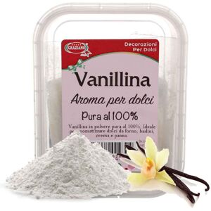 Graziano Vanillina Aroma Puro Per Dolci In Polvere 10 G