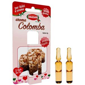 Graziano Aroma Liquido Per Dolci Gusto Colomba 4g 2 Fialette