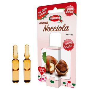 Graziano Aroma Liquido Per Dolci Gusto Nocciola 4g 2 Fialette