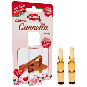 Graziano Aroma Liquido Per Dolci Gusto Cannella 4g 2 Fialette