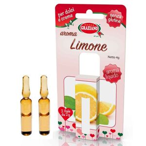 Graziano Aroma Liquido Per Dolci Gusto Limone 4g 2 Fialette
