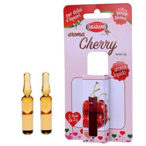 Graziano Aroma Liquido Per Dolci Gusto Ciliegia 4g 2 Fialette