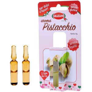 Graziano Aroma Liquido Per Dolci Gusto Pistacchio 4g 2 Fialette