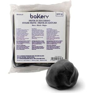 Pasta Di Zucchero Nera Professionale 500 G Bakery