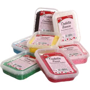 Graziano Codette Di Zucchero Colorate Per Decorazione Dolci 70 G