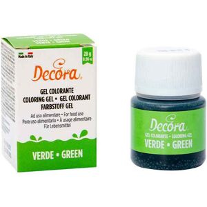 Colorante In Gel Per Alimenti Colore Intenso Verde 28 G Decora