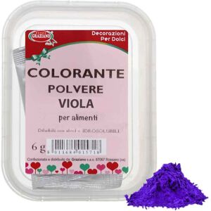 Graziano Colorante Alimentare In Polvere Viola 6 G