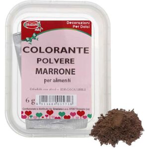 Graziano Colorante Alimentare In Polvere Marrone 6 G