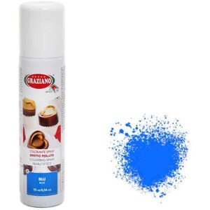 Graziano Colorante Spray Blu Perlato Per Alimenti 75ml