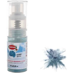 Graziano Colorante In Polvere Per Alimenti Air Pump Spray Glitter Azzurro