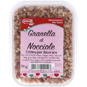 Graziano Granella Di Nocciole Tostate Per Decorare 50 G