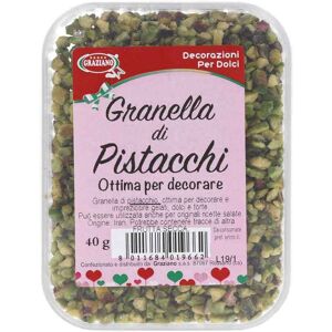 Graziano Granella Di Pistacchi Per Decorare Dolci E Salati 40 G