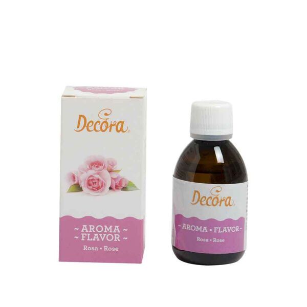 aroma liquido per dolci gusto rosa flaconcino da 50 g decora