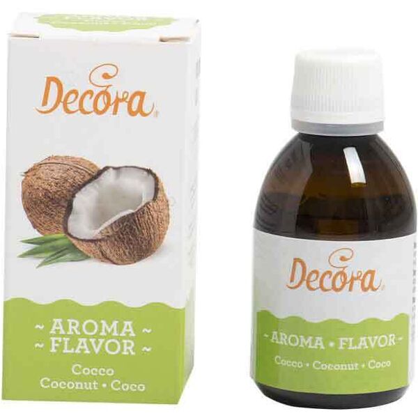 aroma liquido per dolci gusto cocco flaconcino da 50 g decora