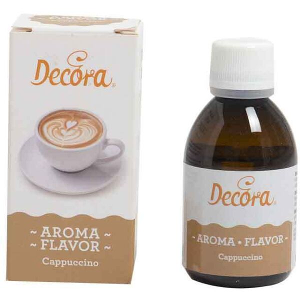 aroma liquido per dolci gusto cappuccino flaconcino da 50 g decora