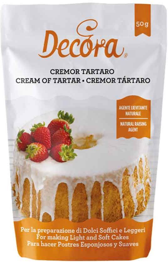 Cremor Tartaro Agente Lievitante Naturale 50 G Decora