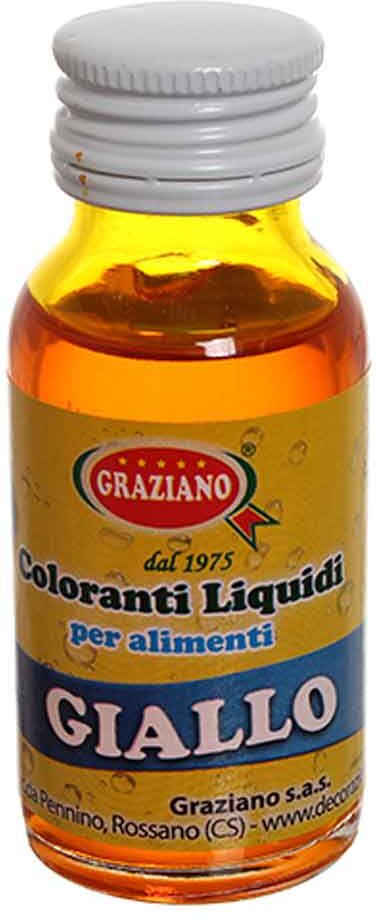 Graziano Colorante Liquido Concentrato Per Alimenti Giallo 35 G