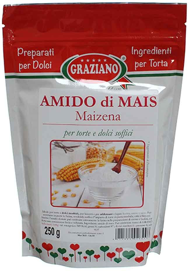 Graziano Amido Di Mais Maizena Addensante Naturale 250 G