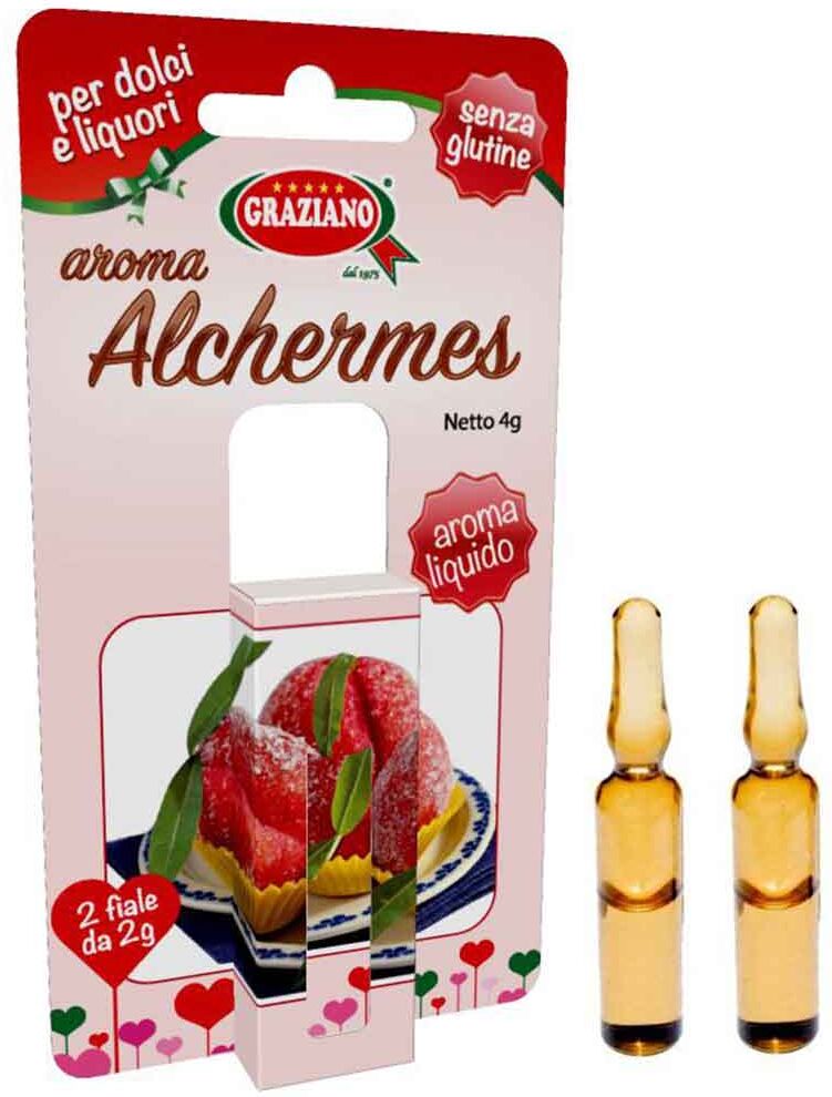 Graziano Aroma Liquido Per Dolci Gusto Alchermes 4g 2 Fialette