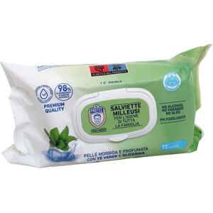 Dr Protect 72 Salviettine Milleusi Detergenti Con Tè Verde E Glicerina