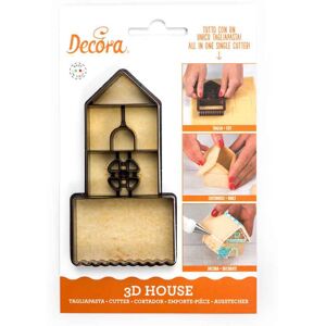 Decora Cutters Tagliapasta In Plastica Per Casetta 3d