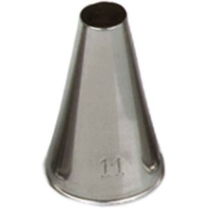 Decora Beccuccio Cornetto Tondo 11 In Acciaio Inox Ø1,7 X 3 Cm