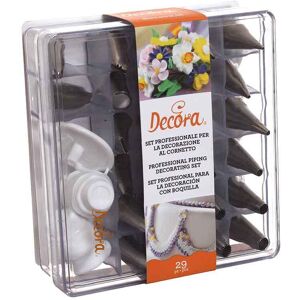 Cofanetto Set Professionale Decorazione 29 Pezzi In Acciaio Inox Decora