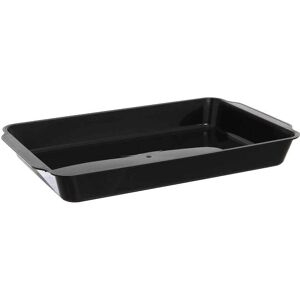 Erremme Contenitore Per Tiramisù In Plastica Riutilizzabile Nero 36x23,2cm